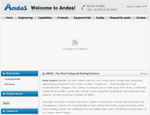 Tablet Screenshot of andas-mold.com